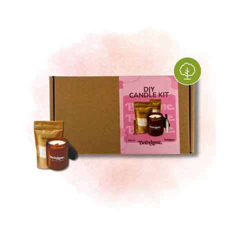 Zestaw do robienia świecy zalewanej „Drzewo bawełniane” 250 ml (SCC013)