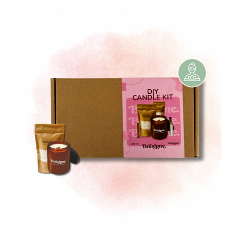 Zestaw do robienia świecy zalewanej „Poranny spa w ogrodzie” 250 ml (SCC018)