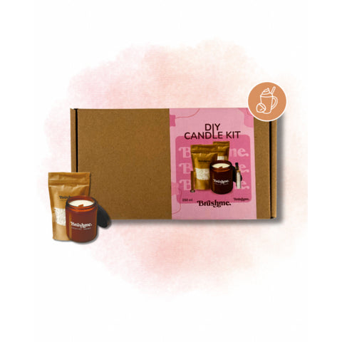 Zestaw do robienia świecy zalewanej „Latte orzechowe” 250 ml (SCC010)