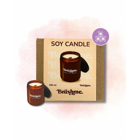 Świeca sojowa nalewana „Bzuowy powiew” 250 ml (CC015)