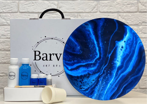 Zestaw do tworzenia Fluid art "Neptun"