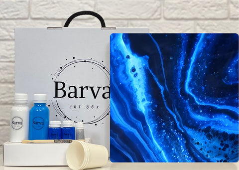 Zestaw do tworzenia Fluid art "Neptun"