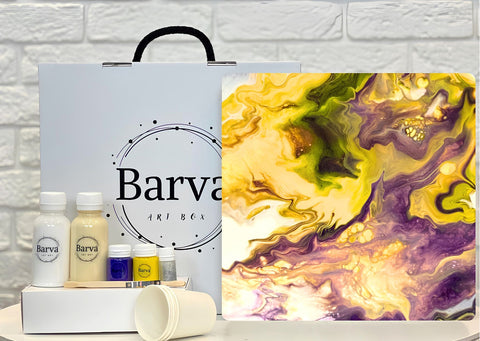 Zestaw do tworzenia Fluid art "Urok"