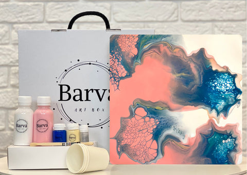 Zestaw do tworzenia Fluid art "Intryga"