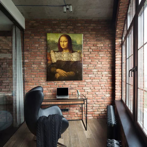 Obraz na płótnie Money Lisa (CN%)