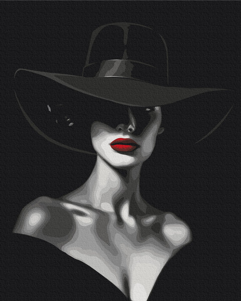 Malowanie po numerach Kontrasty elegancji (BS53936)