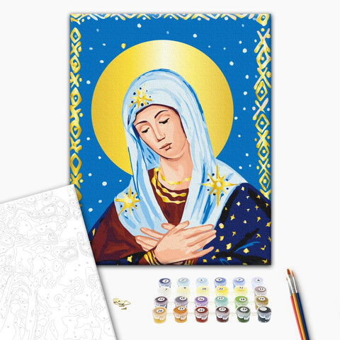 Malowanie po numerach Modlitwa serca © Karina Zimina (RBS53970)