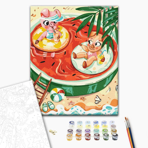 Malowanie po numerach Witaj, lato! © artdi.ua (SBS023)