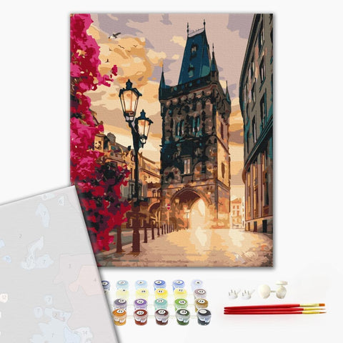 Premium malowanie po numerach Praga (PBS44286)