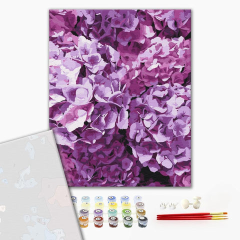 Premium malowanie po numerach Piękno hortensji (PBS52750)