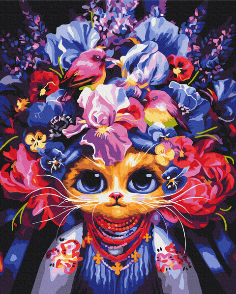 Malowanie po numerach Starszy kot © Marianna Pashchuk (BS54081)