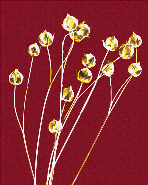 Malowanie po numerach Złota pościel © Halyna Vitiuk (BS53991)