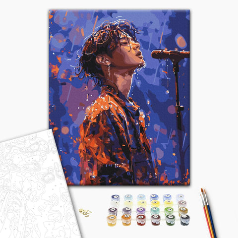 Malowanie po numerach K-popowa piosenkarka (BS54037)