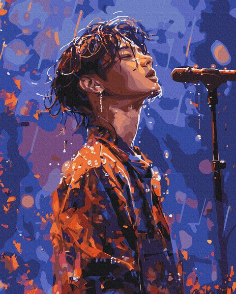 Malowanie po numerach K-popowa piosenkarka (BS54037)