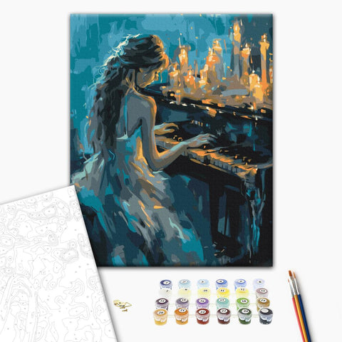 Malowanie po numerach Pianista (BS54069)