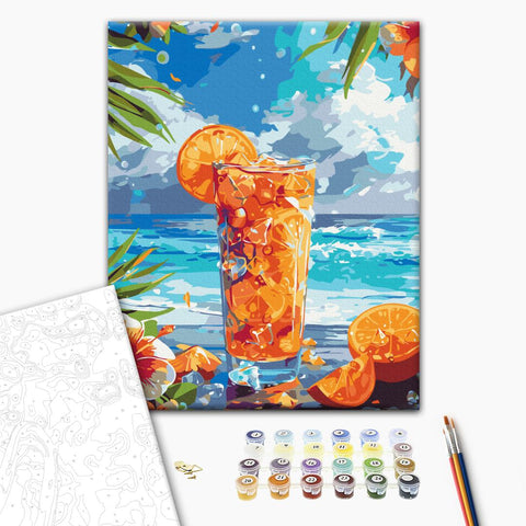 Malowanie po numerach Orzeźwiający koktajl (BS54092)