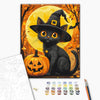 Malowanie po numerach Halloween kot (BS54186)