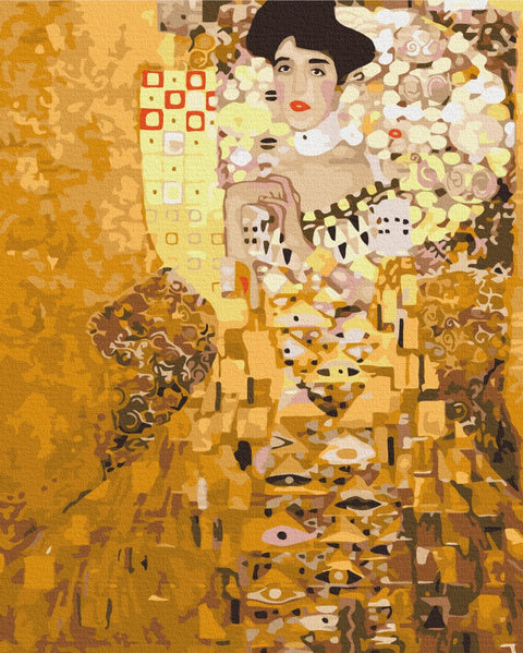Premium malowanie po numerach Portret Adelie Bloch Bauer I. Gustav Klimt (PBS6236)