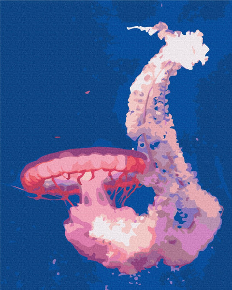 Premium malowanie po numerach Meduza w locie (PBS52746)