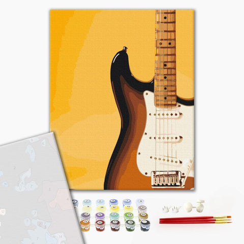 Premium malowanie po numerach Gitara elektryczna (PBS53705)