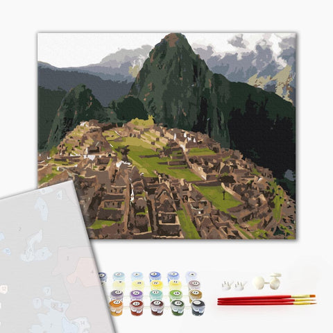 Premium malowanie po numerach Machu Picchu (PBS51593)