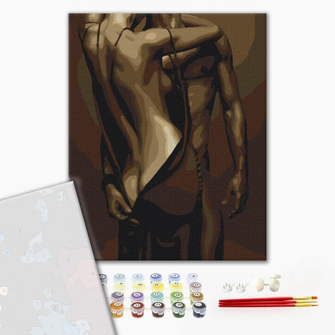 Premium malowanie po numerach Gorąca pasja (PBS24601)