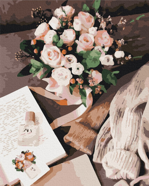 Premium malowanie po numerach Aromat kwiatów (PBS37520)