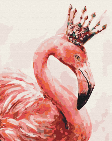 Premium malowanie po numerach Królewskie Flamingo (PBS4352)