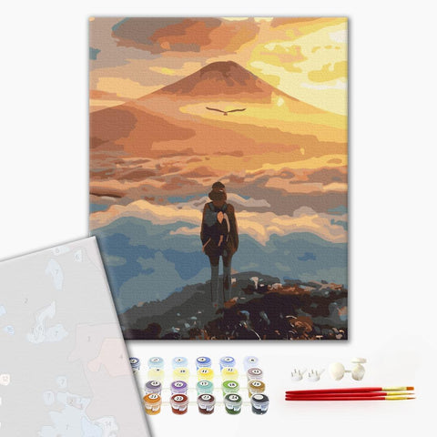 Premium malowanie po numerach Rajski Świ (PBS43544)