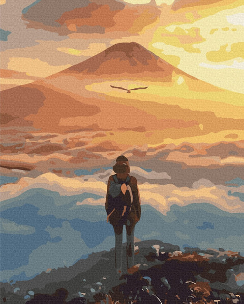 Premium malowanie po numerach Rajski Świ (PBS43544)