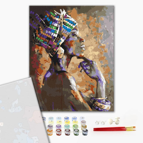 Premium malowanie po numerach Czarownica (PBS43612)