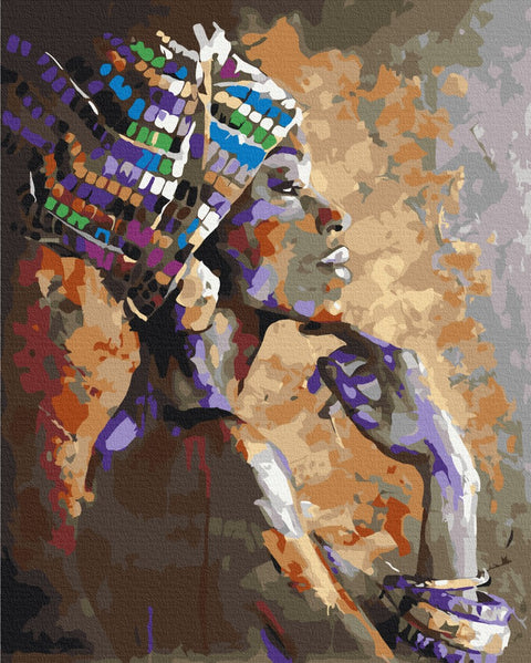 Premium malowanie po numerach Czarownica (PBS43612)