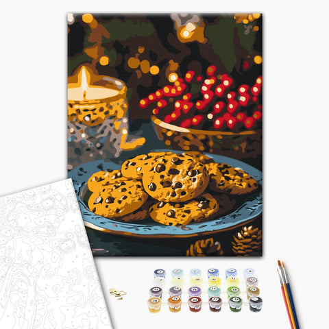 Malowanie po numerach Czas na gorące ciasteczka (RBS1020)