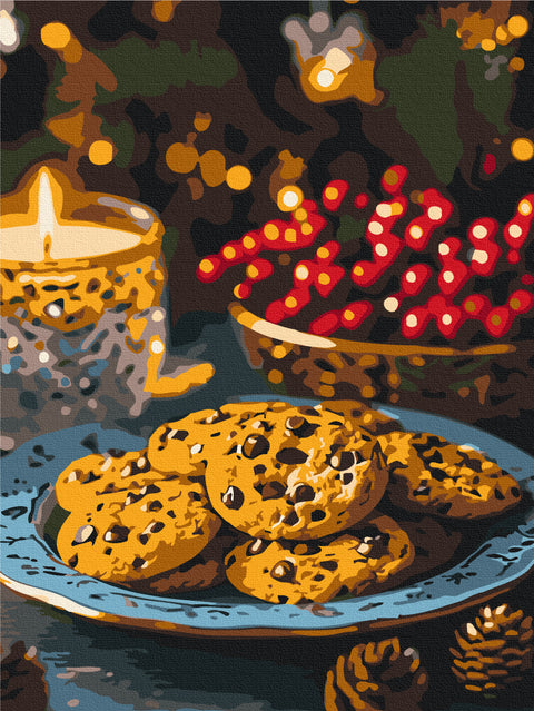 Malowanie po numerach Czas na gorące ciasteczka (RBS1020)