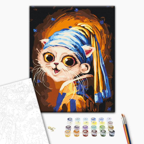 Malowanie po numerach Dziewczyna © Marianna Pashchuk (BS54207)