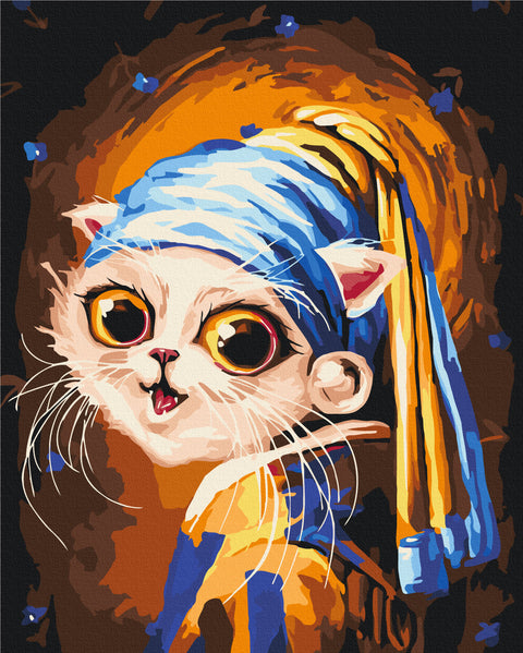 Malowanie po numerach Dziewczyna © Marianna Pashchuk (BS54207)