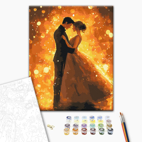 Malowanie po numerach Magia miłości (BS54223)