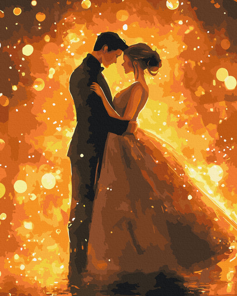 Malowanie po numerach Magia miłości (BS54223)