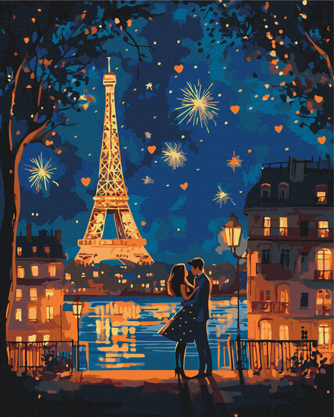 Malowanie po numerach Miłość jest w powietrzu (BS54220)