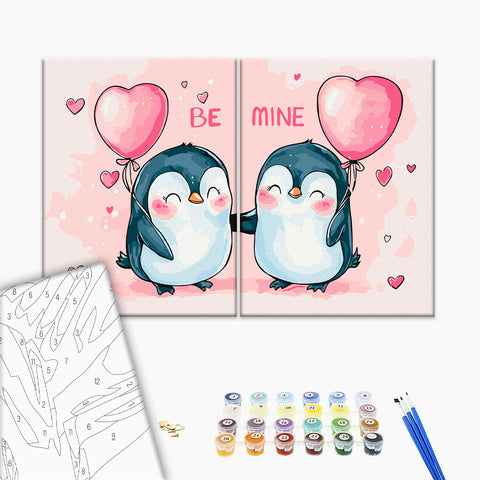 Malowanie po numerach Moja bratnia dusza (RBS10323Q)