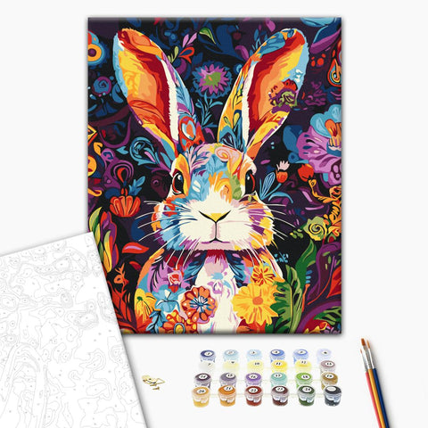 Malowanie po numerach Puszysty wakacyjny gość (BS54292)