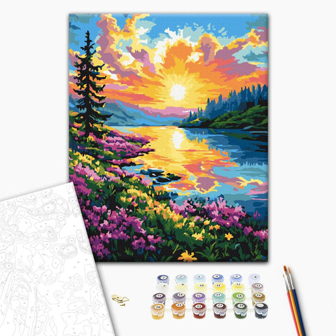 Malowanie po numerach Wiosenne kolory (BS54233)