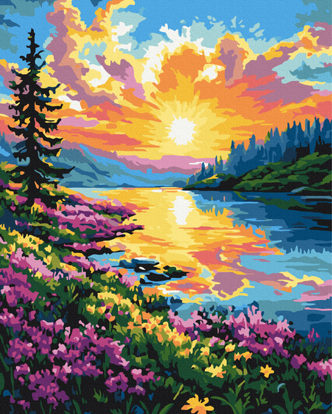 Malowanie po numerach Wiosenne kolory (BS54233)