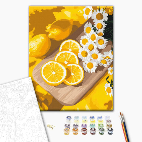 Malowanie po numerach Soczysta cytryna (BS54311)