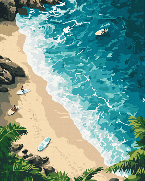 Malowanie po numerach Wyspa marzeń (BS54239)