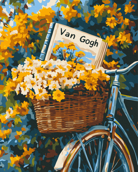 Malowanie po numerach Rower Van Gogha (BS54319)