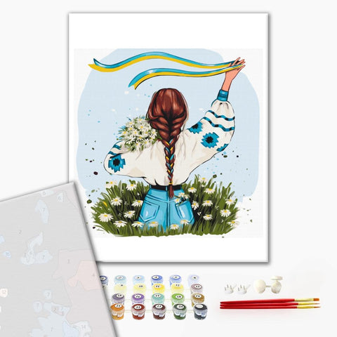 Premium malowanie po numerach Dzień Zwycięstwa © Alla Berezovska (PBS53130M)