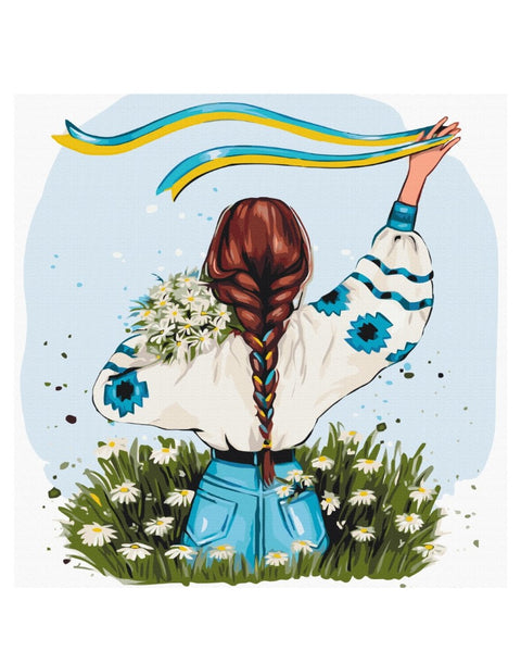 Premium malowanie po numerach Dzień Zwycięstwa © Alla Berezovska (PBS53130M)