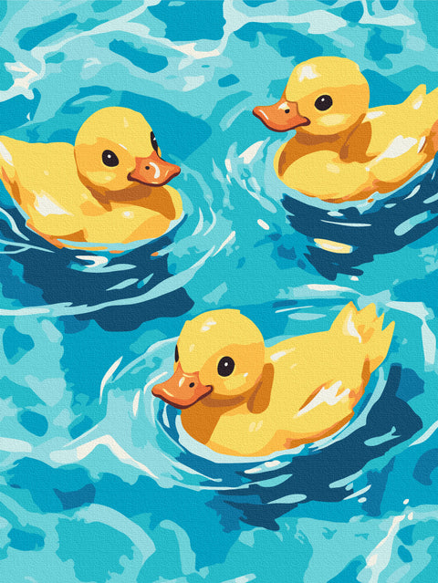 Malowanie po numerach Kaczuszki (KBS0178)