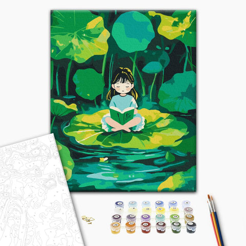 Malowanie po numerach Wyspa spokoju (KBS0187)